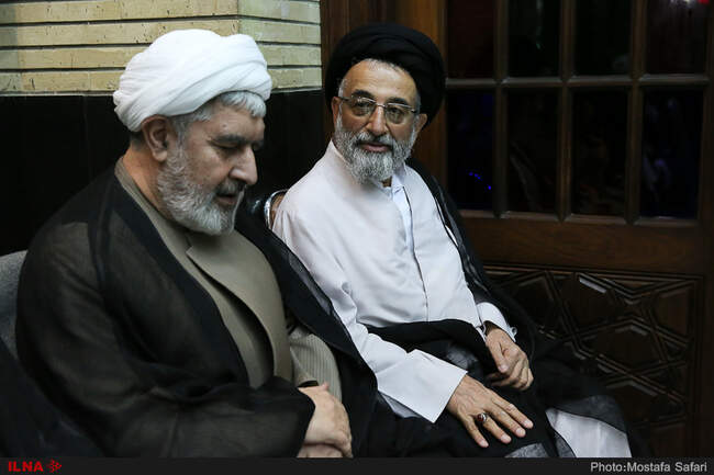 مراسم ترحیم آیت‌الله مروارید