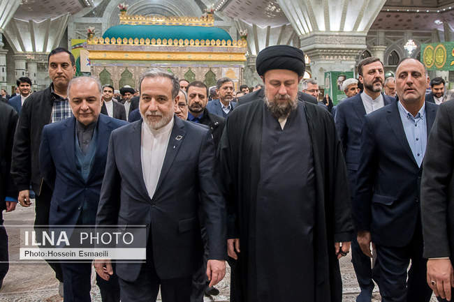 تجدید میثاق وزیر و کارکنان وزارت امور خارجه با آرمان‌های امام راحل