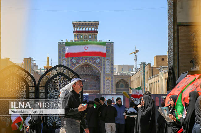 تشییع پیکر مطهر رهبر شهید انقلاب در مشهد / 2