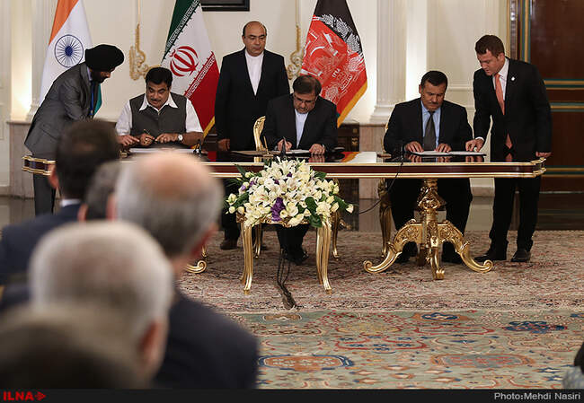 مذاکرات سه جانبه بین ایران ، هند و افغانستان