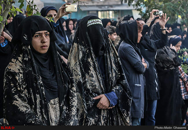آیین گل مالی عاشورای حسینی در لرستان
