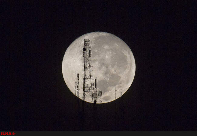 وقوع ماه گرفتگی در سرتاسر جهان