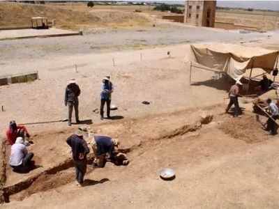 شناسایی یک چاه تاریخی دیگر در نقش رستم/ چاه برای سیستم زهکشی و هدایت آب‌ها حفرشده است