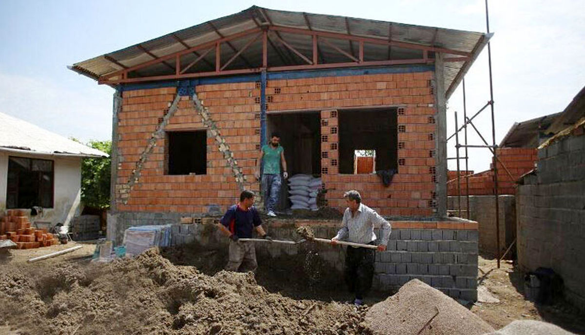 ساخت ۱۳۶ خانه روستایی با تسهیلات دولتی تربت حیدریه
