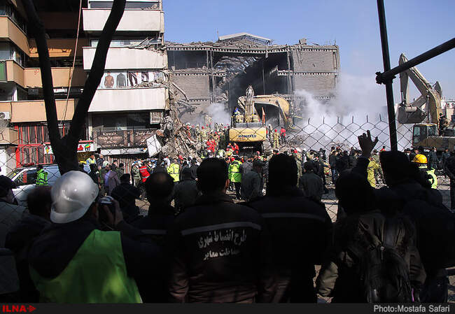 هفتمین روز حادثه پلاسکو/2
