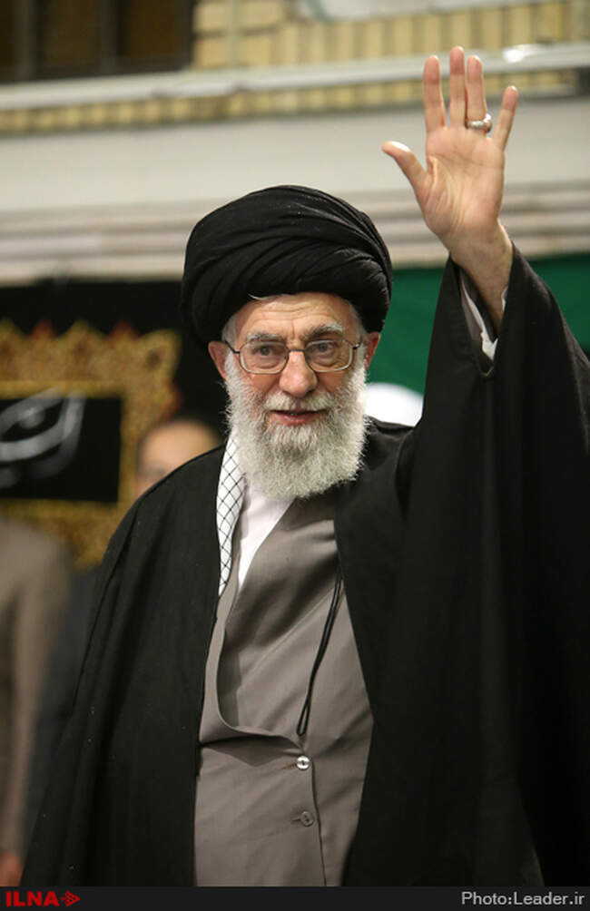 عزاداری اربعین حسینی در حضور رهبر انقلاب