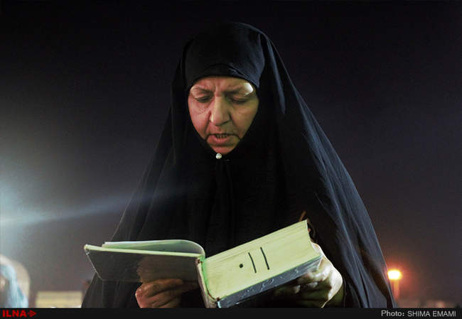 مراسم احیای شب بیست سوم ماه رمضان در مسجد جمکران