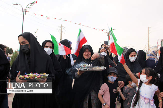 آیین افتتاح پروژه پیاده راه ورزش وسلامت درشیراز