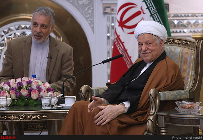 دیدار وزیر خارجه رومانی با آیت الله هاشمی رفسنجانی رئیس مجمع تشخیص مصلحت نظام