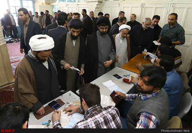 حضور دکتر لاریجانی در انتخابات مجلس شورای اسلامی و مجلس خبرگان رهبری