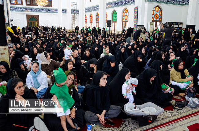  همایش شیرخوارگان حسینی در رشت