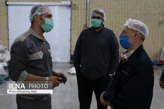 دیدار دبیر کل خانه کارگر با بخشدار فشافویه و بازدید از واحد های تولید