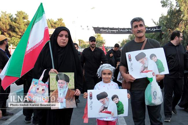  دومین روز مراسم وداع با رهبر شهید انقلاب در مصلای تهران/ 9