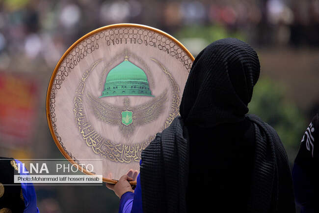 رقص هزار دف در پالنگان 