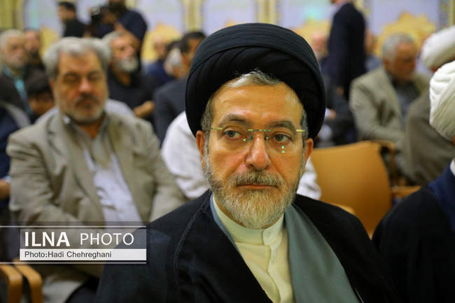 مراسم ختم همسر آیت‌الله سیستانی در تهران