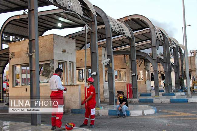 حادثه در بندر شهید رجایی بندرعباس