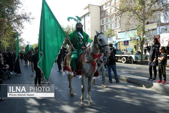 مراسم تشابیه حسینیه کاظمینی‌های مقیم تهران