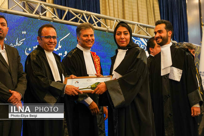 آئین تحلیف کارآموزان کانون وکلای دادگستری استان قزوین