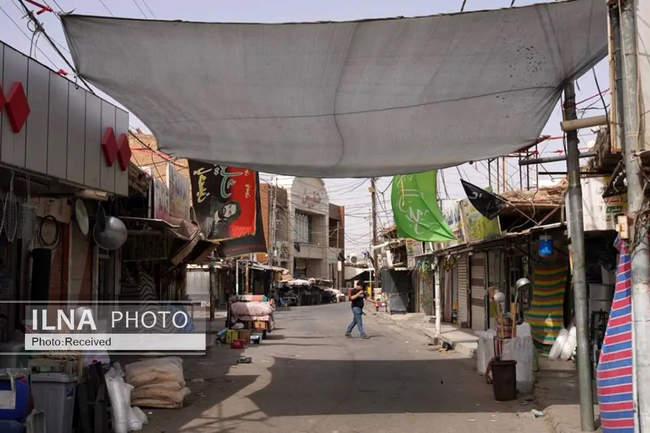  گرمای ۵۰ درجه در عراق 