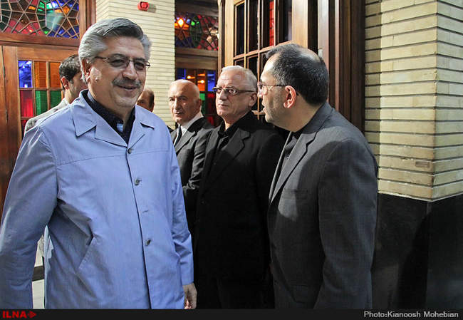 مراسم ترحیم مادر مجید تخت روانچی