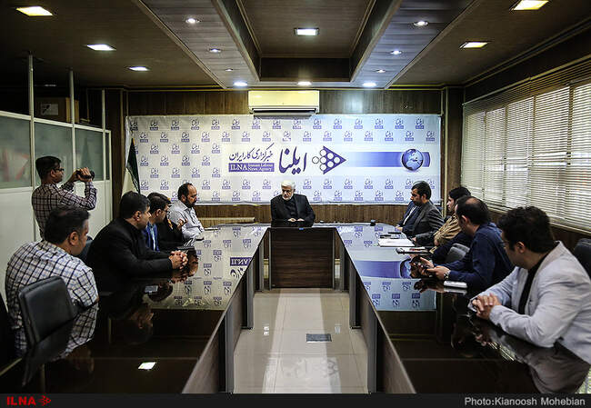 گزارش تصویری حضور محمدرضا عارف در خبرگزاری کار ایران