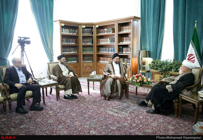 دیدار رئیس مجلس اعلای عراق با آیت الله هاشمی رفسنجانی