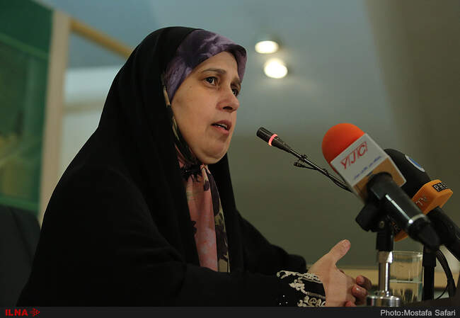  نشست خبری پروانه سلحشوری رییس فراکسیون زنان مجلس