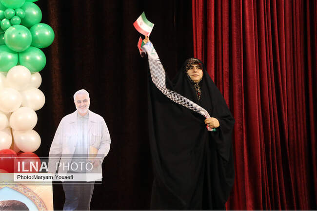 اجتماع دانش آموزی فرزندان حاج قاسم در تبریز