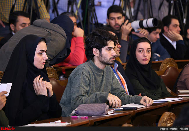 نشست خبری علی لاریجانی  رئیس مجلس شورای اسلامی 