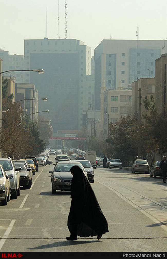 آلودگی هوای امروز تهران 