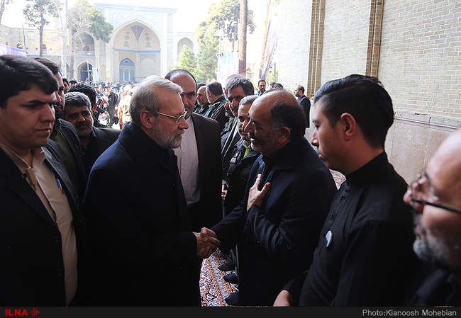 مراسم ترحیم شهدای حوادث خیابان پاسداران