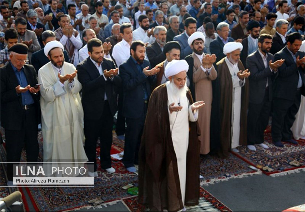 نماز عید فطر در کرمانشاه برگزار شد
