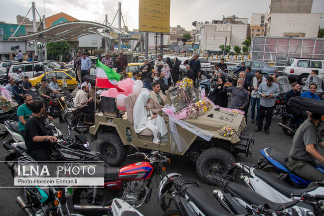  برگزاری جشن ازدواج ۱۰۰۰زوج جان فدا در تهران 