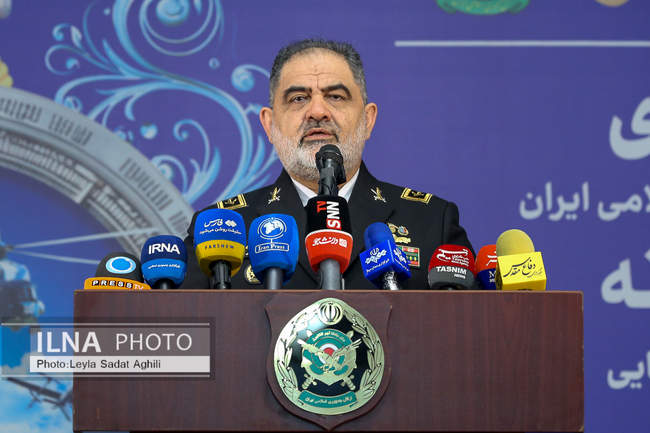 نشست خبری فرمانده نیروی دریایی ارتش