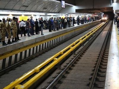 محدودیت خدمات مسافری در ۳ ایستگاه مترو تهران

