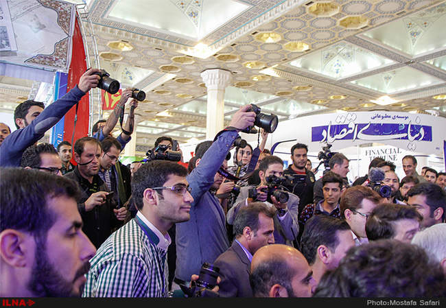 حاشیه ی بیست و دومین نمایشگاه مطبوعات و خبرگزاری‌ها 