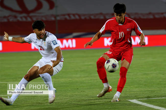 مقدماتی جام جهانی ۲۰۲۶؛ تیم‌های ملی ایران و کره شمالی