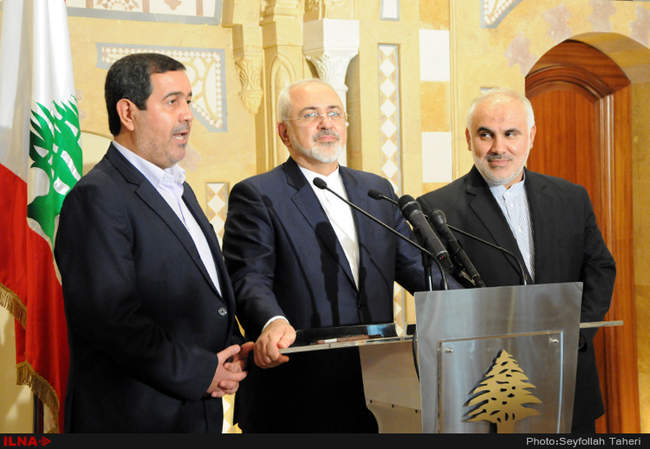 دیدارهای محمدجواد ظریف وزیر امور خارجه کشورمان در لبنان