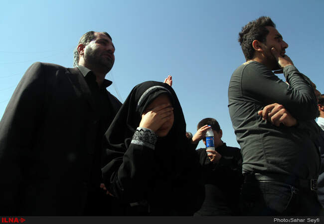مراسم عاشورای حسینی در میدان امام حسین(ع)