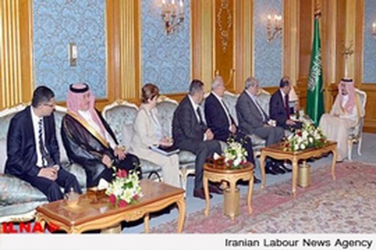 احمد جربا با ولیعهد عربستان دیدار کرد