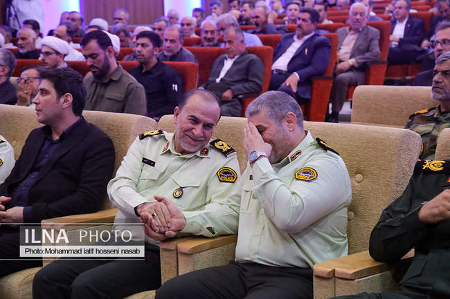 تودیع و معارفه فرمانده انتظامی کردستان