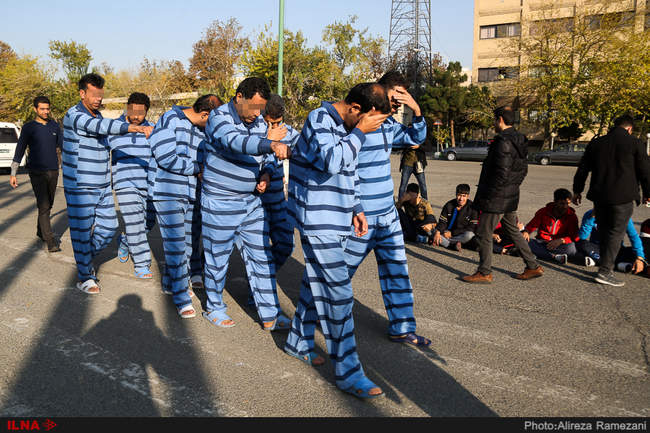 پنجمین مرحله دستگیری سارقان شهر تهران