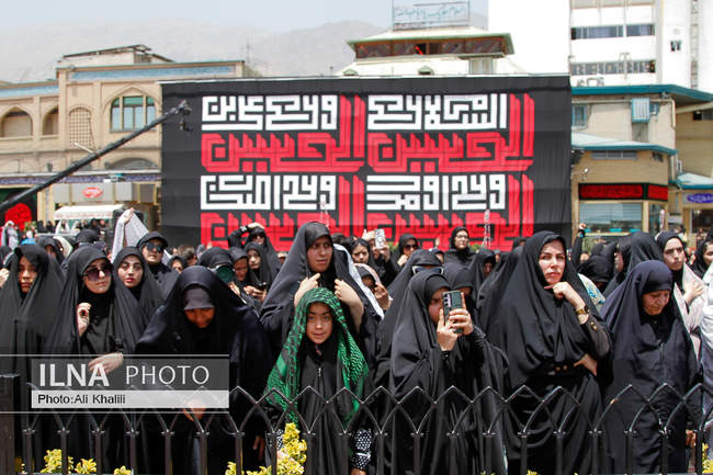 عزاداری تاسوعا- امام زاده صالح (ع)