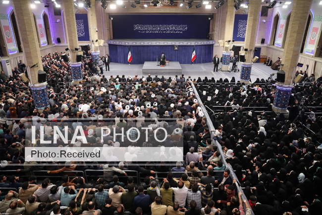 دیدار مردم آذربایجان شرقی با رهبر انقلاب