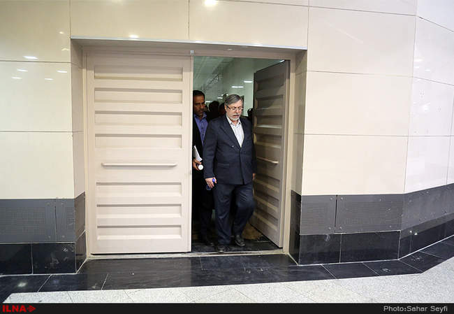 بازدید سرخو از شرکت بهره برداری مترو تهران