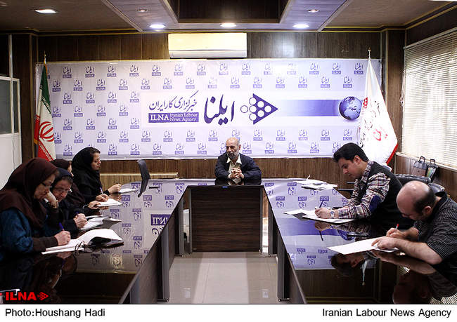 نشست خبری دبیرکل خانه کارگر به مناسبت هفته کارگر