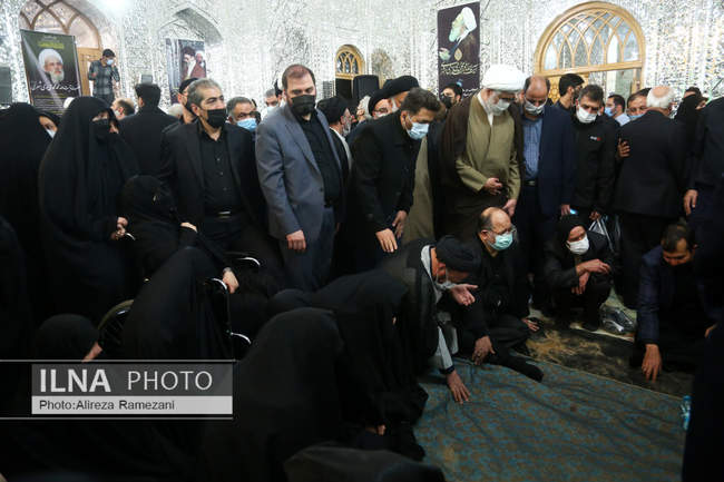  تشییع پیکر مرحوم آیت‌الله محمد محمدی ری‌شهری 