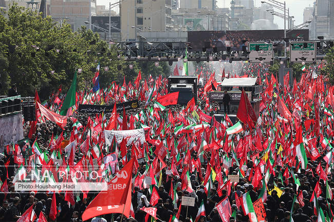 مراسم تشییع پیکر مطهر رهبر شهید انقلاب / 4 