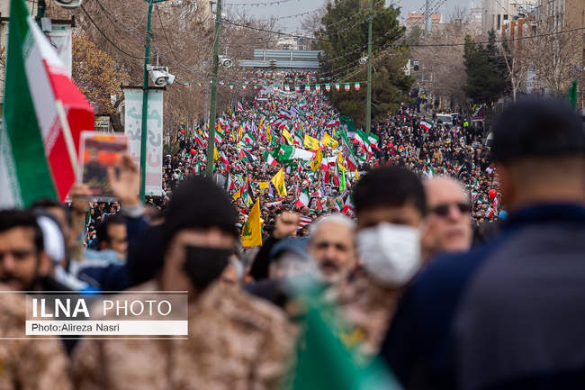 مراسم راهپیمایی ۲۲بهمن - قزوین