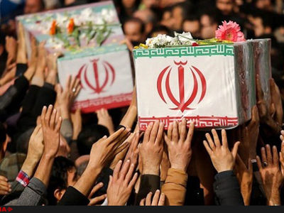 فیلم/ورود پیکر مطهر 78 شهید دفاع مقدس به خاک وطن